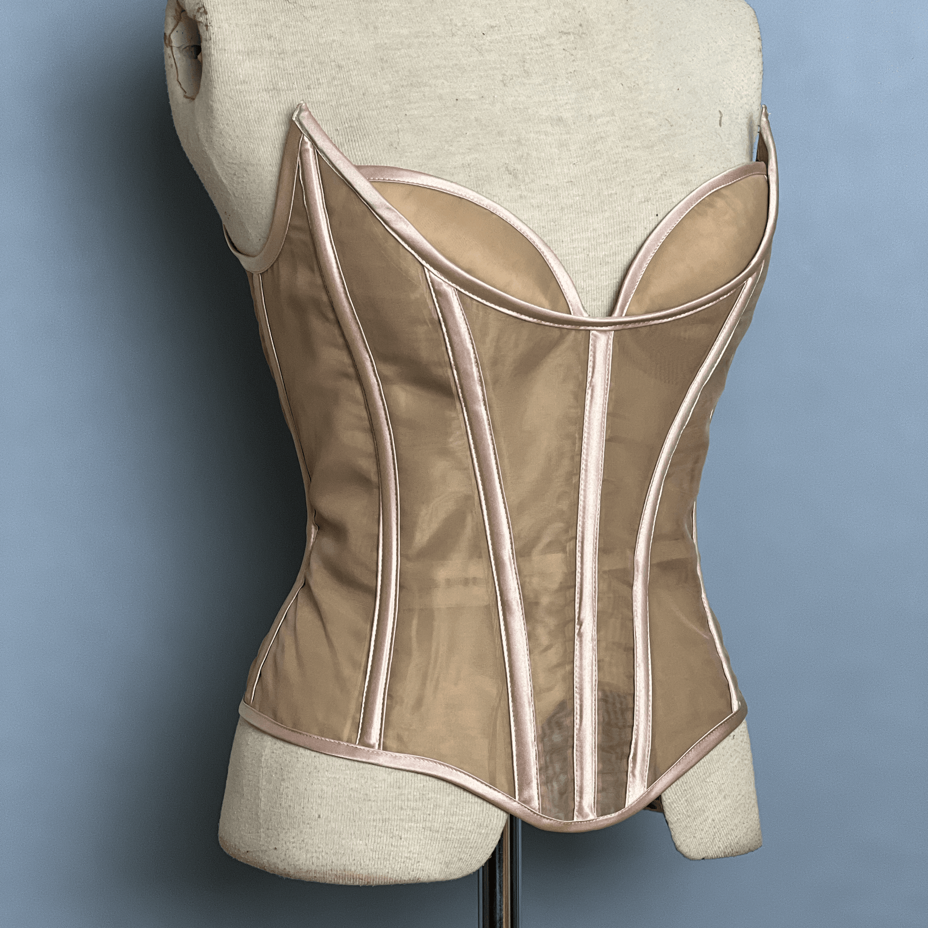 Athena Corset Mannequin Front Image